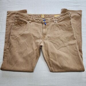 Meyer M5 Mens Stretch Cotton‎ Slim Fit 5 Pocket Pants Camel 38x32 Jeans 6121/44